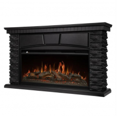 Каминокомплект: Очаг Royal Thermo Аврора RTFP/P-AR40LS, портал Порто 42/40/36 камень черный
